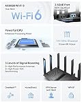 TP-Link AX6000 Wi-Fi 6 Routeur (Archer AX80) – Dual Band, 2.5 Gbps WAN/LAN Port, 8K Streaming, Routeur Internet sans fil avec AP Mode, couverture longue portée, WPA3, Enfoirés
