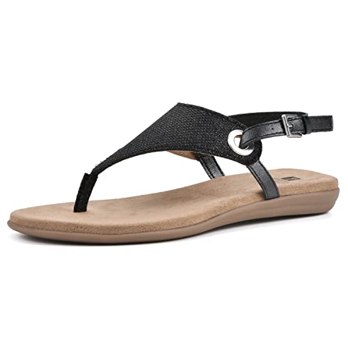 Image of WHITE MOUNTAIN Women's London Flat Sandal