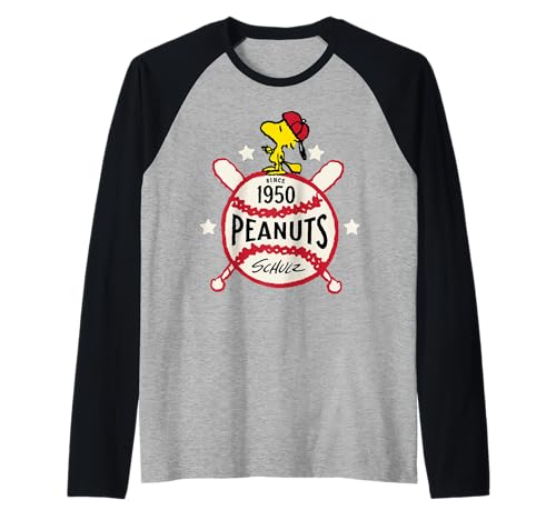 Peanuts - Woodstock 1950 Baseball Raglan