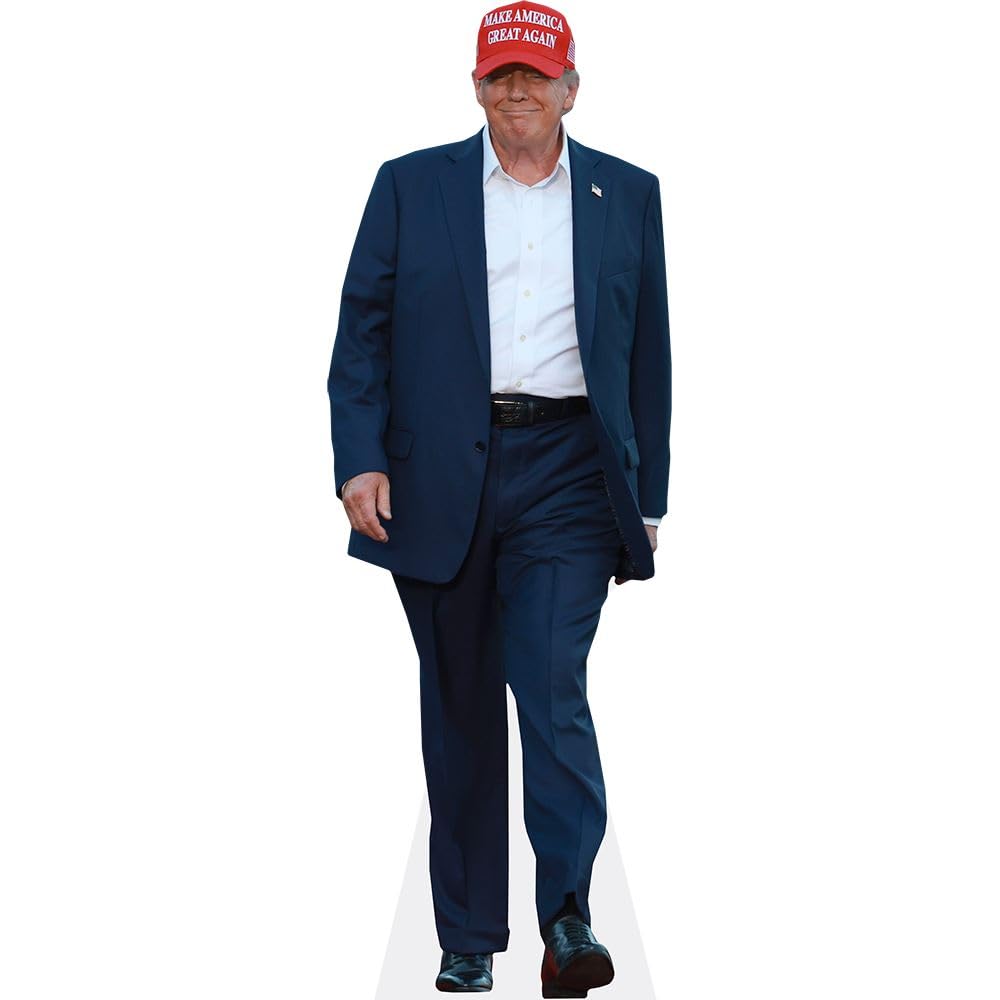 Donald Trump (Blue Suit) Mini Size Cutout