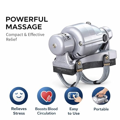 Image of ASBAH Professional Signature Double Speed Finger Electric Massager | Massager for Salon & Home Use | Deep Tissue, Head, Neck, Shoulder & Muscle Relaxation