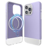 elago Cover Magnetica Glide Compatibile con iPhone 15 Pro Max Custodia, Compatibile con MagSafe,...