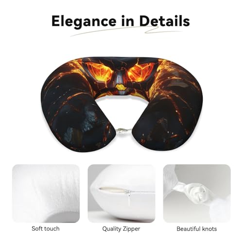 Almohada de espuma viscoelástica para cuello tamaño único miniatura 3