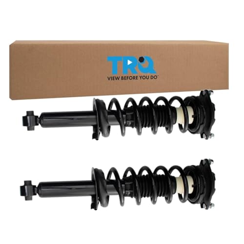 Image of TRQ Rear Shock & Spring Assembly Set Compatible with 2014-2016 Subaru Forester