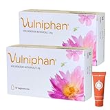 Vulniphan Vaginalovula 2x 10 St I zur Behandlung von Scheidentrockenheit I Hyaluronsäure I Juckreiz im Intimbereich I Wundheilung I Spar-Set plus Pharma Perle give-away (Vulniphan Vaginalovula 2x)