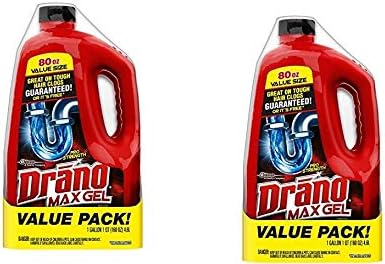 Drano Max Gel Liquid Clog Remover 80 oz