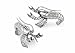 Mud Pie Lobster Salt and Pepper Set