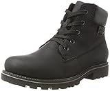 Absatzhöhe: 0 - 3 cm Rieker Damen Z1420 Stiefel, Schwarz/Anthrazit 00, 38 EU