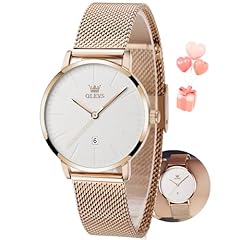 rose gold band black face