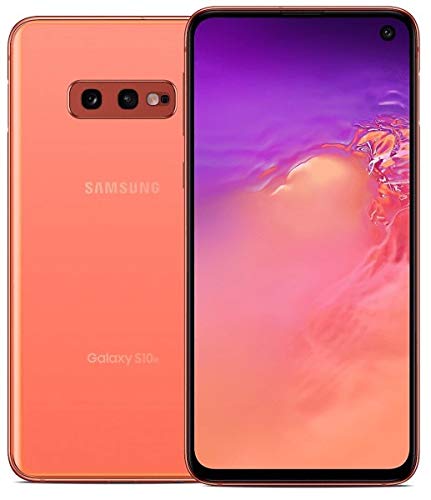 Samsung Galaxy S10E G970U 128GB GSM Unlocked Android Phone w/Dual 12 & 16 MP Camera (USA Version) - Flamingo Pink