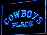 fonctionne sur le 220 volts Enseigne Lumineuse i756-b Cowboys Place Pub Beer Club Neon Light Sign