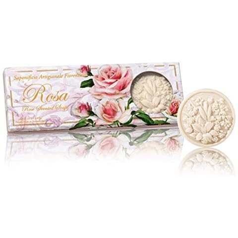 Jabón Rosa, caja de regalo 3 barras de jabón Cover
