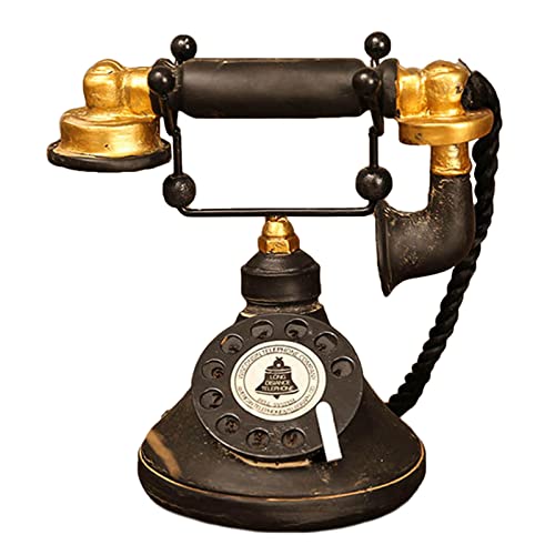 Téléphone modèle résine pour décoration de café et accessoires photo vintage