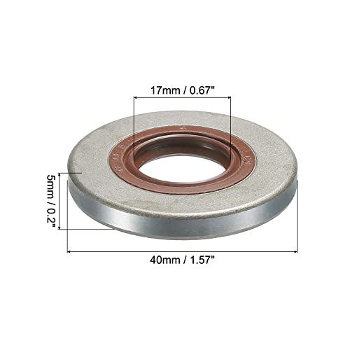 Uxcell Crankshaft Oil Seal, Gear Crank Case Oil Seal For Ms380 Ms381 Ms038 Chainsaws Replacement Parts #TOP1