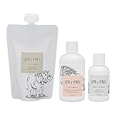 Gryph and IvyRose Newborn Essentials - Baby Skin Care Gift Set - Body Wash, Body Oil, Shampoo, and...