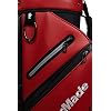 TaylorMade-Bolsa-de-Carrito-de-Lujo-Unisex-Rojo-Negro-y-Blanco-Talla-unica