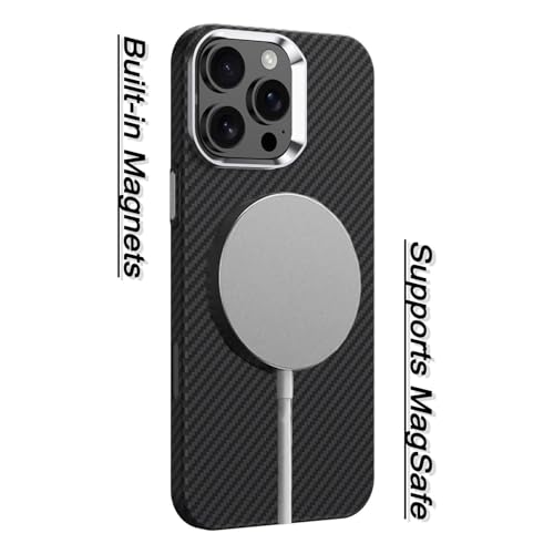 Coque fine fibre de carbone iPhone 17 compatible MagSafe - 7