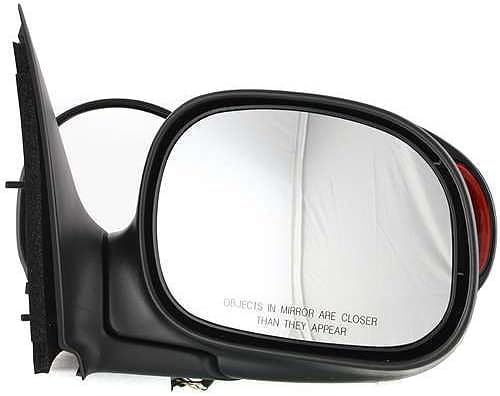 Passenger/Right Side Powered Manual Folding Non-Heated Non-Towing Door Mirror For Ford F150 2000-2001 - FO1321221