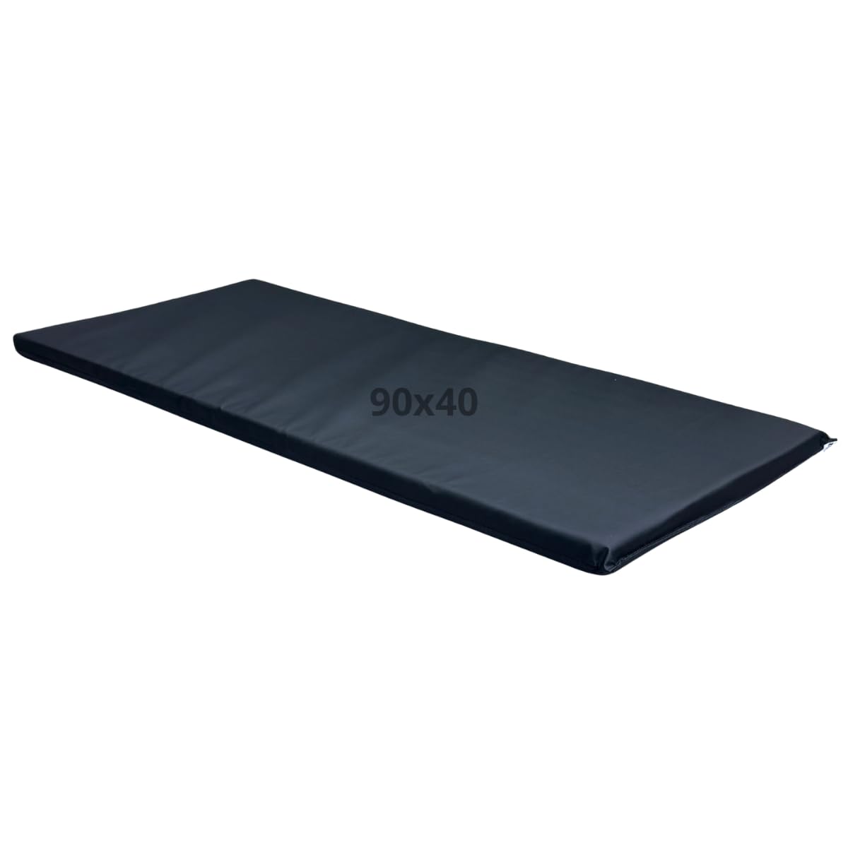 Colchonete de Academia Preto 90 x 40 x 3 cm Impermeável Ginastica Yoga Fit Multi