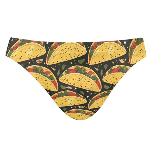 Men's Taco Swim Briefs Bikini Swimsuit S 202b3324