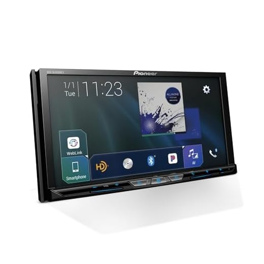 Pioneer AVH-W4500NEX Double Din Wireless Mirroring Android Auto, Apple Carplay In-Dash DVD/CD Car Stereo Receiver