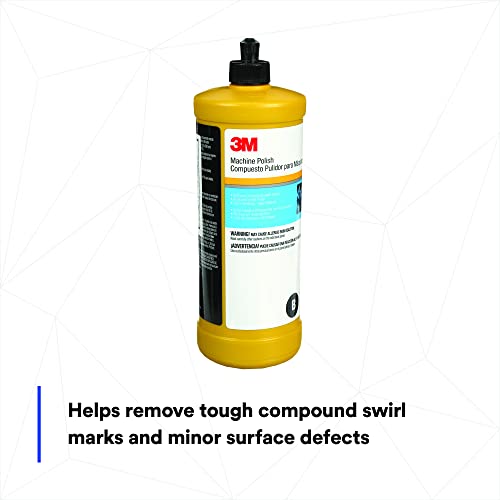 Perfect-It 3M Machine Polish, 05996, Easy Cleanup, Silicone Free, 1 qt (32 fl oz/946 mL) - image 4