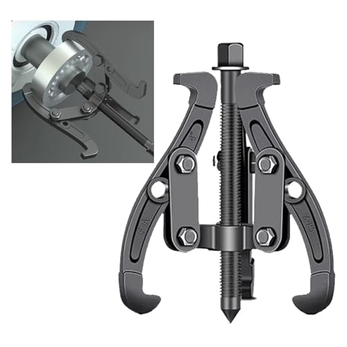 CSPJPIZIYB Set di Estrattore Cuscinetti Multifunzionali, Estrattore per Ingranaggi per Uso Interno ed Esterno, Estrattore a 3 o 2 Ganasce(5.5T/10in)