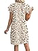 OFEEFAN Leopard Print Dress 2026 Spring Summer Sundresses Boho Clothes Casual Elegant Classy Date Outfits Print 01 L