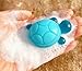 T-shin Turtle Shape Scented Botanical Bath Soap Bars,4 PCS Multicolour Handmade Essential Oil Clean Toning Soaps For All ages,Face Body Moisturizing Artisanal Soap with Blistering Net