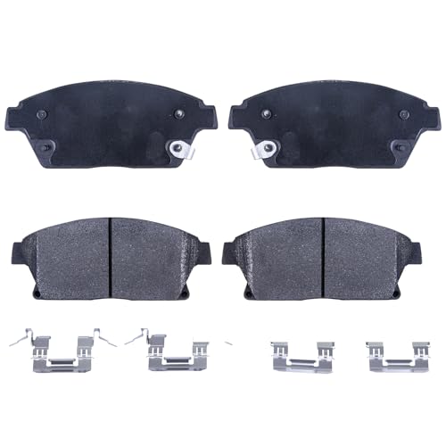 Image of Brakes Premium Ceramic Replacement Front Brake Pad Set For Buick For Encore /For Verano,For Cadillac For ATS 2014-2018,For Chevy For Cruze /For Orlando /For Trax