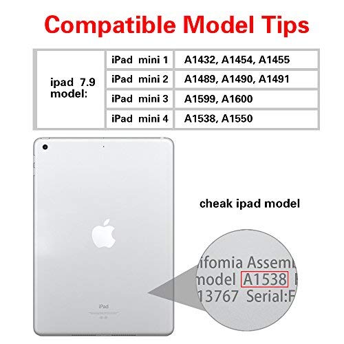 PZOZ - Custodia per iPad Mini, antiurto, con