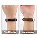 AK Bands Compatible with Fitbit Alta/Alta HR, Adjustable Comfortable Leather Wristbands Compatible for Fitbit Alta HR 2017/Fitbit Alta (Coffee Brown)