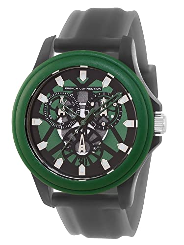 French Connection Analog Green Dial Mens Silicone Watch-Fc178B.2 (B0BHKNBJBF) Amazon Price History, Amazon Price Tracker