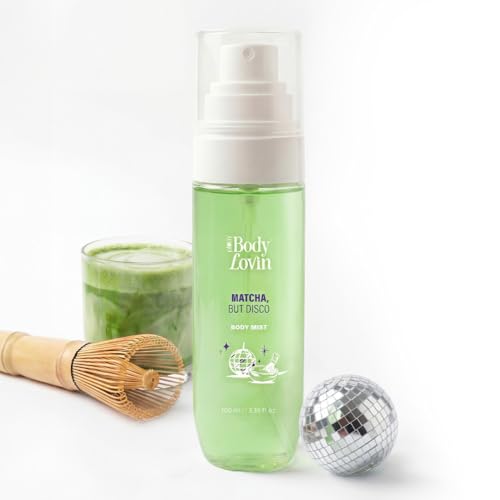 Image of Plum BodyLovin' Matcha, But Disco Body Mist | Zen Matcha Meets Groovy Vanilla | Long-Lasting | Lactonic Matcha Fragrance | With Notes Of Matcha, Lactonic & Creamy Vanilla | 100 ml