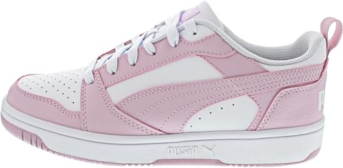 PUMA Rebound V6 Low Unisex Sneaker, Puma White Rose Mauve, 36 EU – Ansicht 1
