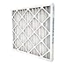Standard Capacity Pleated Filter, 12"x25"x1", MERV 7, Min. Qty 12 (12 Pieces)