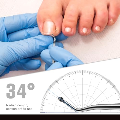 FERYES Ingrown Toenail Tools,Toenail Lifter and Toenail File Kit for Ingrown Toenails Treatment - Surgical Grade Stainless Steel - Image 3