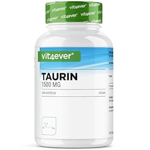 Vit4ever Taurin 1500mg Kapseln 240 Stück
