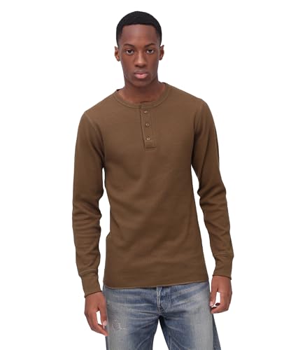 [Avirex] [�A���B���b�N�X] DAILY �f�C���[ L/S THERMAL HENLY NECK T-SHIRT ���� �T�[�}�� �w�����[�l�b�N T�V���c �����Y 2XL 310 �I���[�u 783-3930007 2XL�T�C�Y 310 �I���[�u