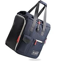 NORDKAMM Skischuhtasche mit Helmfach und Rucksackfunktion, Damen, Herren, blau