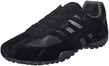 Geox Herren Uomo Snake Sneakers, Schwarz, 44 EU