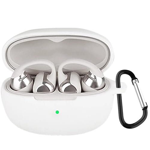 TOORQR For Shokz opendots one �P�[�X �J�o�[ Shokz opendots one �V���R���f�� �P�[�X �ی�J�o�[ �h�� �h�o �����h�~ �L�Y�h�~ �S�ʕی� �y�� �J���r�i�t��(�z���C�g)