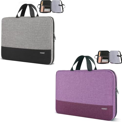 Ytonet 15.6 inch TSA Laptop Bag Laptop Sleeve Water Resistant Computer Case