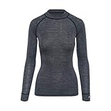 Thermowave Merino Warm Active Merino Wool Base Layer for Women - Womens Wicking Base Layer Crew Neck - 160GSM Wool Quick Dry Underwear