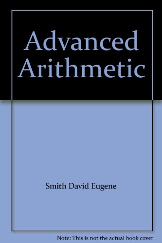Advanced Arithmetic B000OZ809Y Book Cover