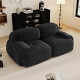 canape tokyo salon center 【Premium Rempli de mousse】 Conçu ergonomiquement, dossier, appui-lombaire et assise bénéficient d'un partitionnement clair. Rempli de mousse pure 32D haute densité, il résiste à l'affaissement et à la déformation, offrant une sensation assise douce et équilibrée. Avec un soutien optimal à tout le corps, l'assise élargie et le repose-pied arqué prolongent le soutien des jambes, réduisent la fatigue de longue assise et favorisent une relaxation profonde.