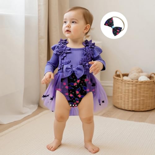 My First Halloween Baby Girl Outfits Newborn Girl Rompers Jumpsuits One Piece Clothes Infant Pumpkin Patch Clothing2