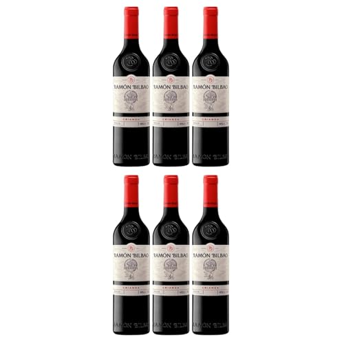 Bodegas Ramón Bilbao Crianza Rotwein trocken Spanien inkl. FeinWert E-Book (6 x 0.75 l)