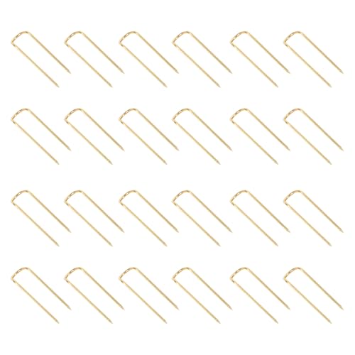 EPIGEIST 100 unidades pinos para tecido de aço agulhas forma de garfo para patchwork fixação precisa costura projetos DIY e artesanato casa