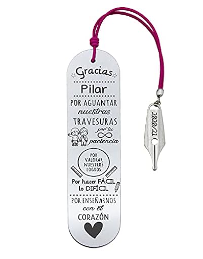 Marcapáginas Gracias Profe regalo fin de curso punto de libro personalizado | Ya disponible en tu tienda friki favorita! En mundofriki.es! Marcapáginas Gracias Profe regalo fin de curso punto de libro personalizado | Ya disponible en tu tienda friki favorita! En mundofriki.es!